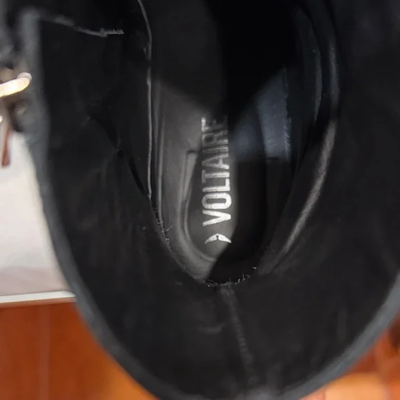 Zadig & Voltaire Black Patent Leather Ankle Boots - Picture 6 of 8